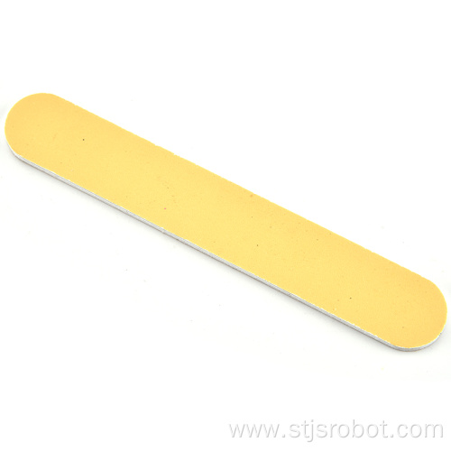 Manufacturers selling yellow nail file nail article double-sided polishing file